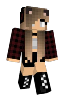 ChloeBear Minecraft avatar full body