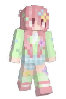 Chloelad Minecraft avatar full body