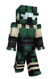 ChlorotoxinKing Minecraft avatar full body