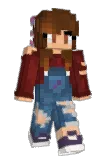 Chocipop Minecraft avatar full body
