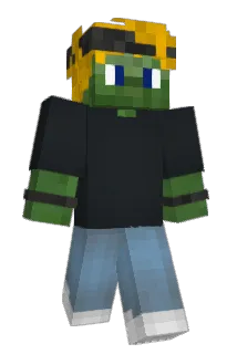 Chocking Minecraft avatar full body