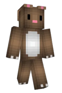 Choclatebunny Minecraft avatar full body