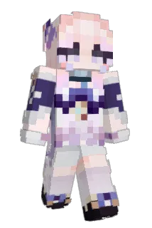 ChocoAko Minecraft avatar full body