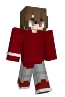 ChocoFoxe Minecraft avatar full body