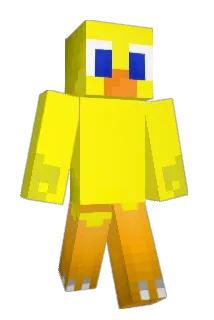 ChocoTheChocobo Minecraft avatar full body