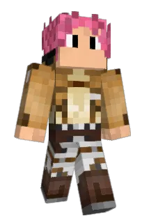 Chocobunny Minecraft avatar full body