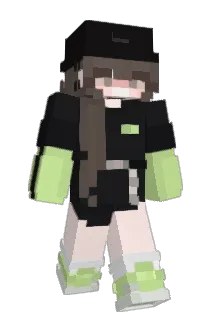 Chocoladca Minecraft avatar full body