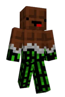 Chocolatehax Minecraft avatar full body