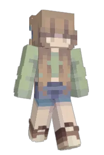 Chocomillk Minecraft avatar full body