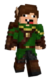 Chokado Minecraft avatar full body