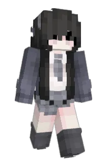 Choke Minecraft avatar full body