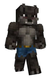 ChomChi Minecraft avatar full body