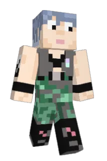 Chomishi Minecraft avatar full body
