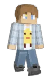 Christinkin Minecraft avatar full body