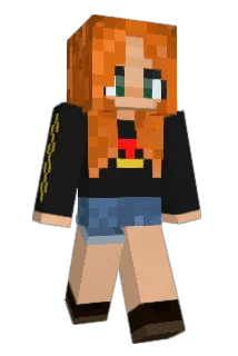 Christmastina Minecraft avatar full body