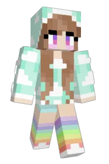 Chrixxi Minecraft avatar full body