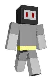 ChromeDemon Minecraft avatar full body