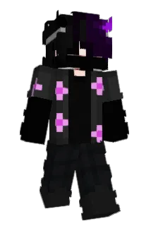 Chromemetal Minecraft avatar full body