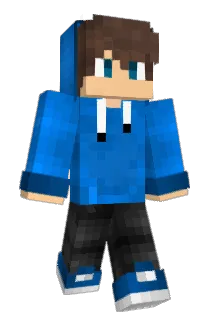 Chromiume Minecraft avatar full body