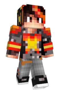 ChronoFuryYT Minecraft avatar full body