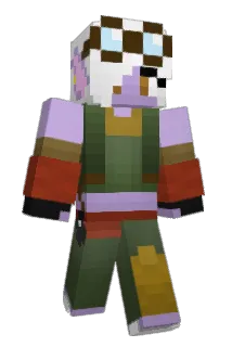 Chronostix Minecraft avatar full body