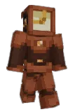 Chronotyrant Minecraft avatar full body