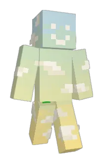 Chrylic Minecraft avatar full body