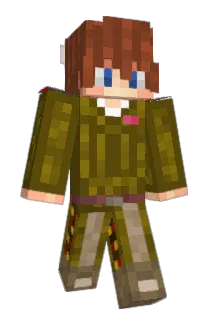 Chrysanthmum Minecraft avatar full body