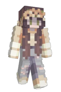 Chrystaxx Minecraft avatar full body
