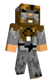 ChubbyEwok Minecraft avatar full body