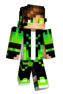 ChuckWf Minecraft avatar full body