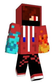 Chucknoub Minecraft avatar full body