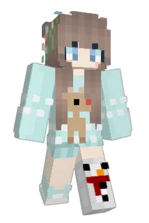 Chulilu Minecraft avatar full body