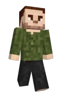 ChunkMonk Minecraft avatar full body