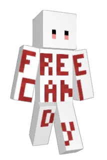 ChupaChups Minecraft avatar full body