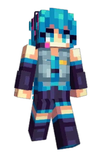 ChuuChuuTram Minecraft avatar full body