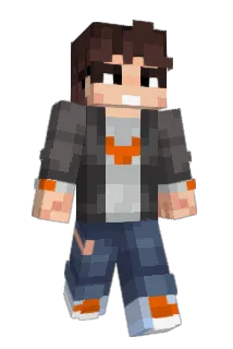 Ciberap Minecraft avatar full body