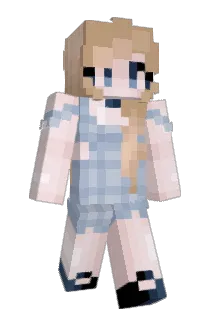 Cinderellla Minecraft avatar full body