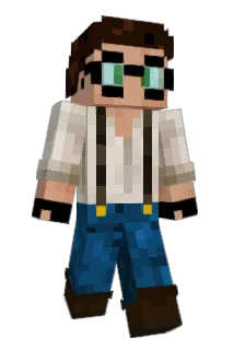 Cinescope Minecraft avatar full body