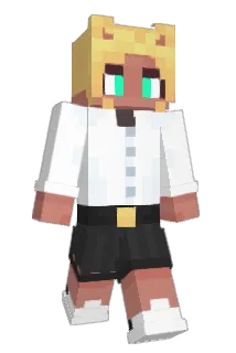 CinkaFox Minecraft avatar full body