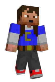 Cinnabot Minecraft avatar full body