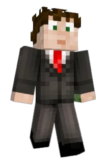 Circle Minecraft avatar full body