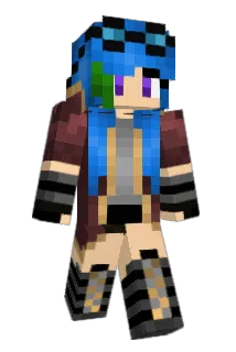 CissaBlack Minecraft avatar full body