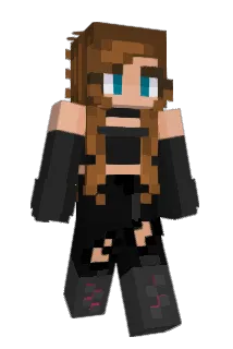 CitrineFox Minecraft avatar full body