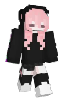 ClaireDlune Minecraft avatar full body