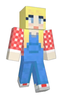 ClaireWolf Minecraft avatar full body