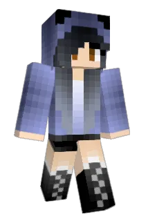 ClaireyZ Minecraft avatar full body