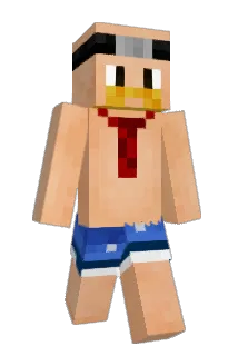 Clampers Minecraft avatar full body