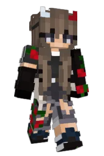 ClaraRed Minecraft avatar full body