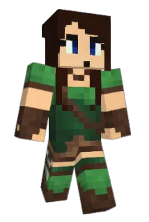 ClareGreen Minecraft avatar full body